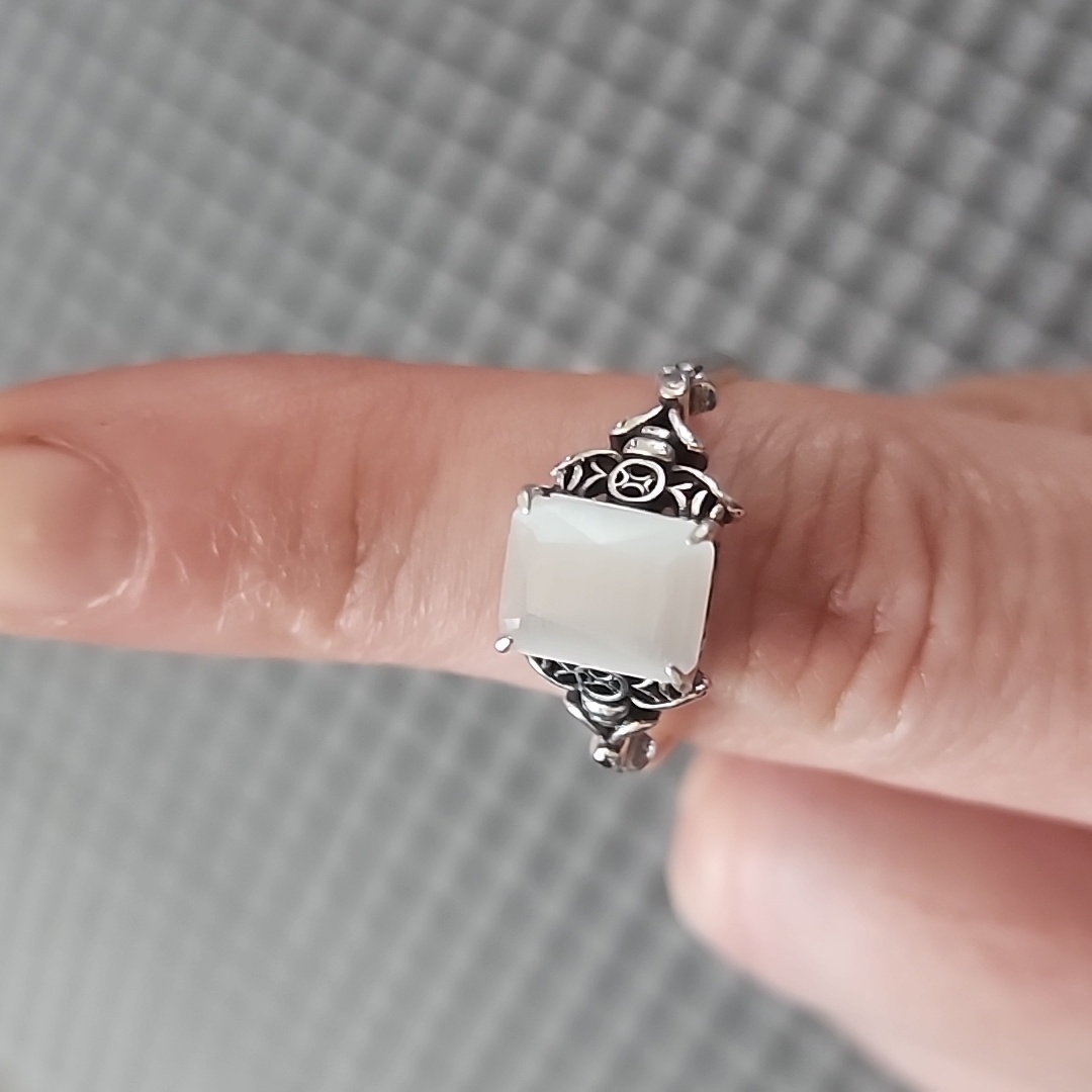 Fragrant Jewels Time Traveler Sterling Ring 8